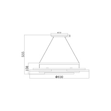 Подвесная люстра Vele Luce Electra VL6146P08 3
