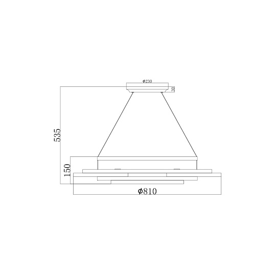Подвесная люстра Vele Luce Electra VL6146P08 Фото № 4