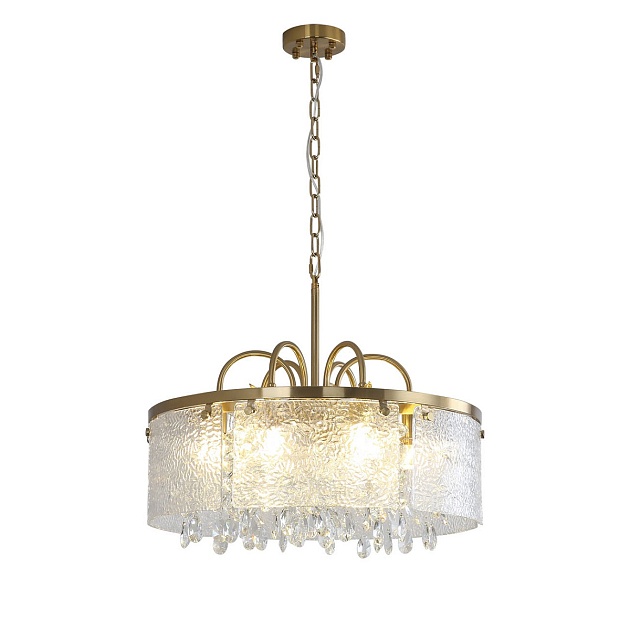 Подвесная люстра Indigo Prosecco 12033/6P Brass V000377 изображение Подвесная люстра Indigo Prosecco 12033/6P Brass V000377 Фото №