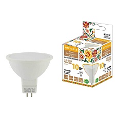 Лампа светодиодная TDM Electric Народная GU5.3 10W 4000K матовая SQ0340-1610