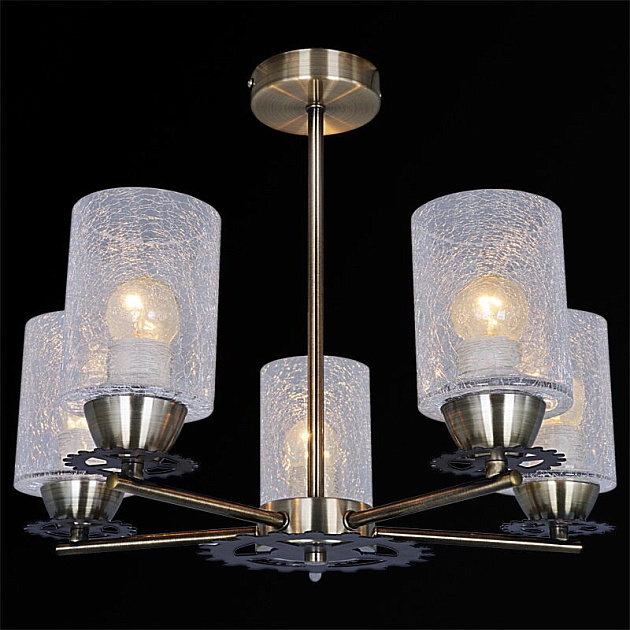 Подвесная люстра Illumico IL6925-5CIN-59 AB изображение Подвесная люстра Illumico IL6925-5CIN-59 AB Фото №