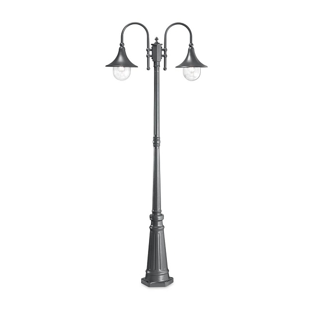 Садово-парковый светильник Ideal Lux Cima PT2 Antracite 246833 изображение Садово-парковый светильник Ideal Lux Cima PT2 Antracite 246833 Фото №
