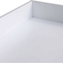 Письменный стол AksHome Pearl белый, лдсп 80045 2