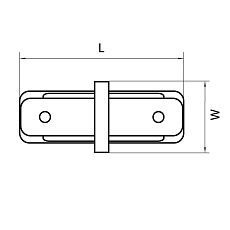 Коннектор прямой Lightstar Barra 502109 1