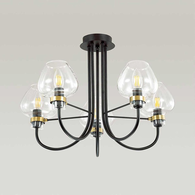 Потолочная люстра Lumion Lofti Ilona 3708/5C Фото № 2