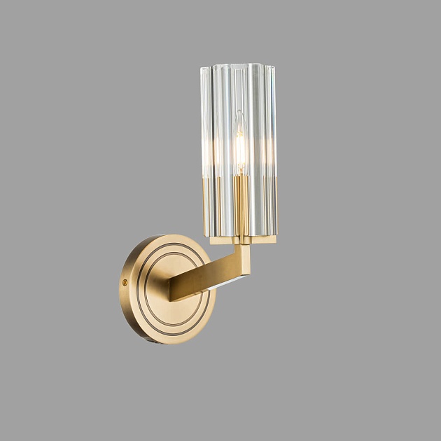 Бра Belfast Malone 6035-1 BR CL изображение 3 Бра Belfast Malone 6035-1 BR CL Фото № 3