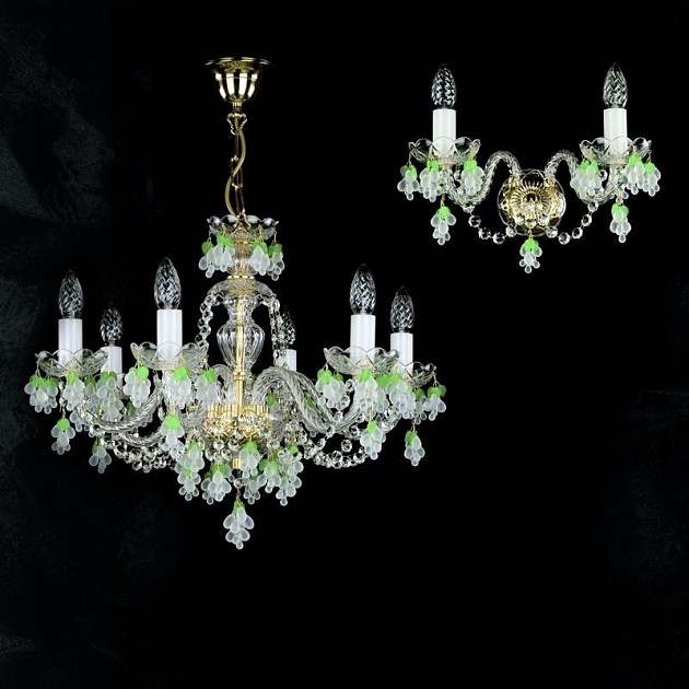 Подвесная люстра Artglass Gizela VI. VIno White St изображение 2 Подвесная люстра Artglass Gizela VI. VIno White St Фото № 2