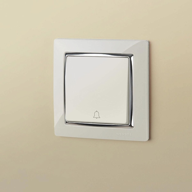 Кнопка звонка Werkel слоновая кость W1114503 4690389155598 Фото № 2