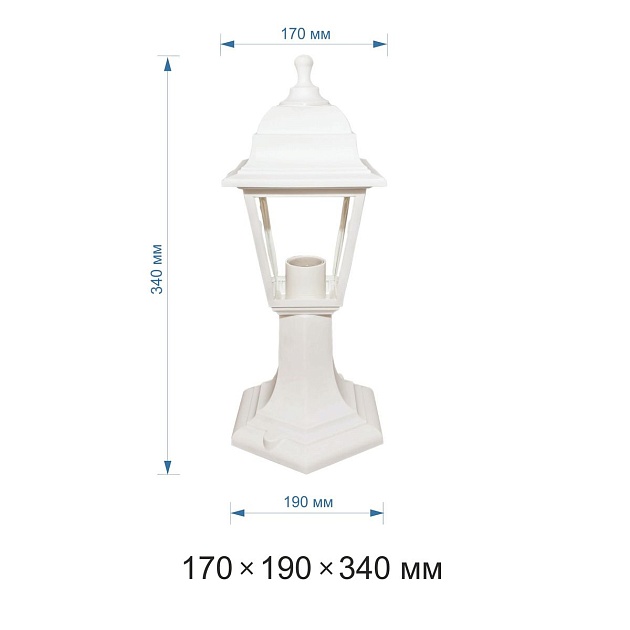 Уличный светильник Apeyron Оскар 11-12бел изображение 2 Уличный светильник Apeyron Оскар 11-12бел Фото № 2