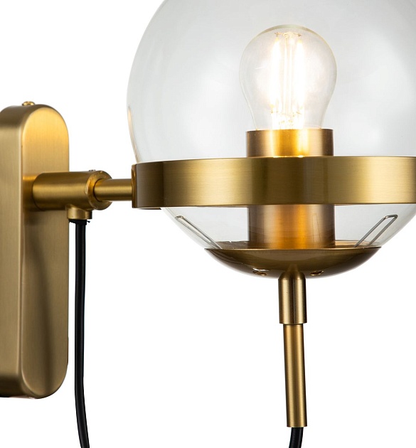 Бра Indigo Faccetta 13005/1W Bronze V000108 Фото № 3