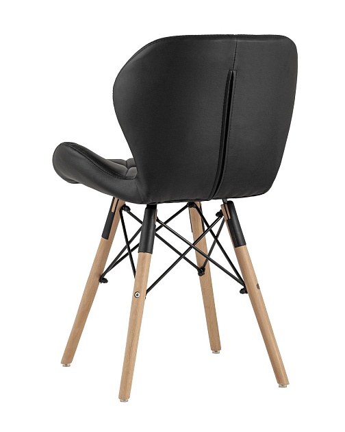 Кухонный стул Stool Group Бон экокожа черный DC-19122601 black изображение 2 Кухонный стул Stool Group Бон экокожа черный DC-19122601 black Фото № 2