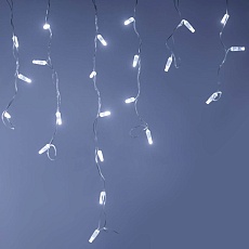 Уличная светодиодная гирлянда Ardecoled бахрома 230V холодный белый ARD-Edge-Classic-2400X600-Black-88Led-Pulse White 034916 1