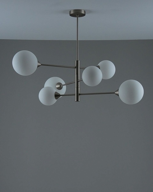 Подвесная люстра Moderli Molecule V10840-6P изображение 6 Подвесная люстра Moderli Molecule V10840-6P Фото № 6
