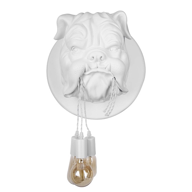 Настенный светильник Loft IT Bulldog 10177 White изображение Настенный светильник Loft IT Bulldog 10177 White Фото №