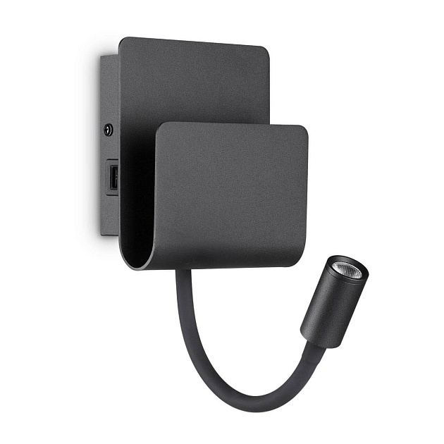 Бра Ideal Lux Probe AP2 Nero 237930 Фото № 