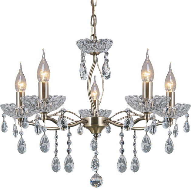 Подвесная люстра Illumico IL0265-5PSQ-39 AB Фото № 