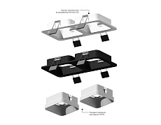 Корпус светильника Ambrella light DIY Spot C7905 4