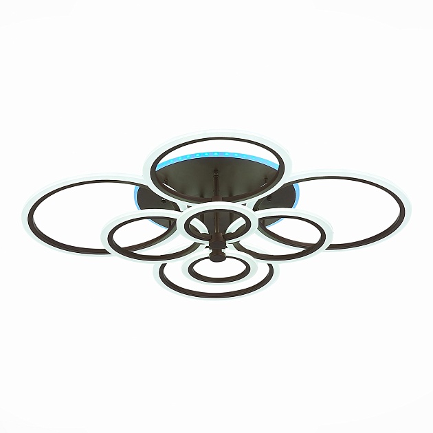 Потолочная светодиодная люстра Evoled Cerina SLE500572-08RGB изображение 5 Потолочная светодиодная люстра Evoled Cerina SLE500572-08RGB Фото № 5