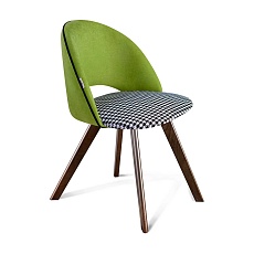 Офисный стул Sheffilton SHT-ST34-3/S39 оливковый/гусиная лапка/темный орех 6174667801