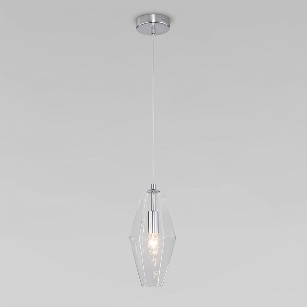 Подвесной светильник Eurosvet Prism 50236/1 прозрачный Фото № 