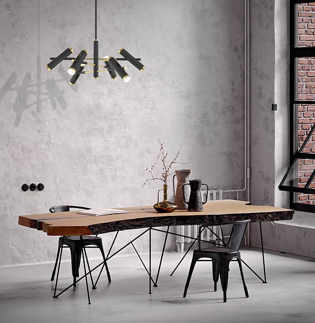 Подвесная светодиодная люстра Favourite Duplex 2324-12P Фото № 4