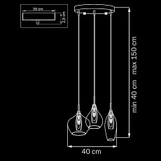 Подвесная люстра Lightstar Pentola 803057 2