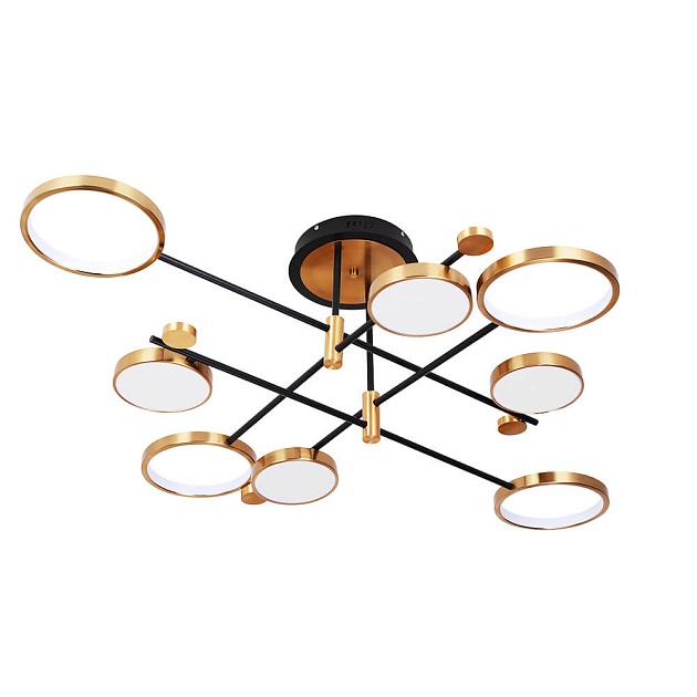 Потолочная светодиодная люстра Arte Lamp Holly A1364PL-8PB изображение Потолочная светодиодная люстра Arte Lamp Holly A1364PL-8PB Фото №