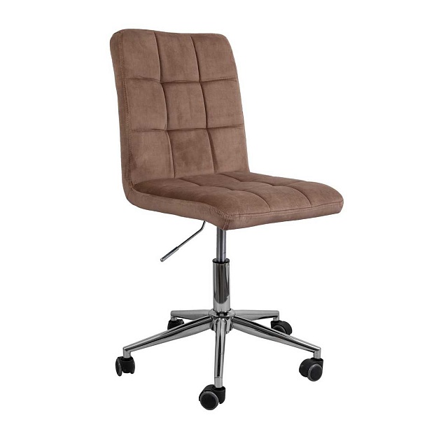 Поворотное кресло AksHome Fiji капучино, велюр 70502 Фото № 