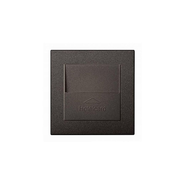 Выключатель карточный Liregus Epsilon серебро 28-1102 Фото № 