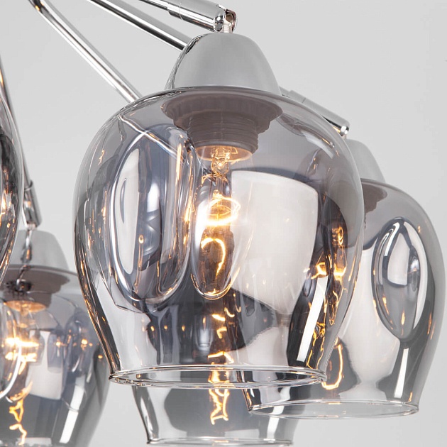 Потолочная люстра Eurosvet Marci 30164/8 хром изображение 3 Потолочная люстра Eurosvet Marci 30164/8 хром Фото № 3