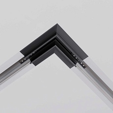 Коннектор угловой Maytoni Technical Exility для встраиваемого низкопрофильного шинопровода TRAM034CL-42B 3