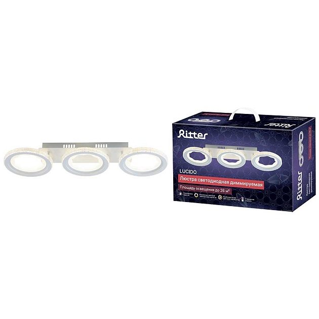 Потолочная люстра Ritter LUCIDO 51644 0 Фото № 