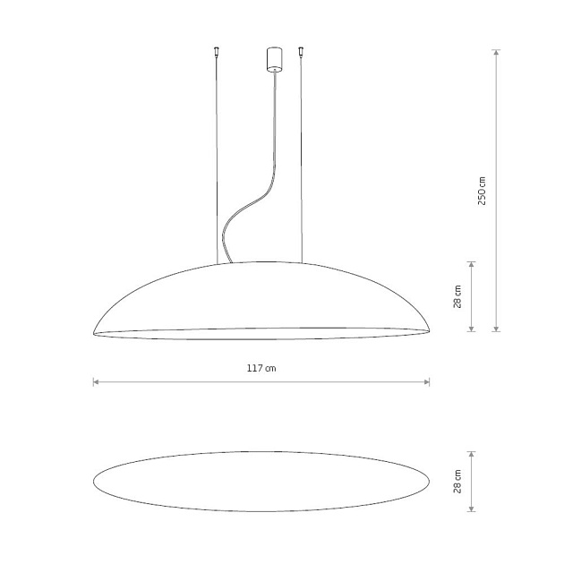 Подвесная люстра Nowodvorski Canoe 7927 Фото № 2