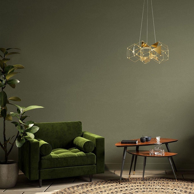 Подвесной светодиодный светильник Eurosvet Uma 90369/5 медь изображение 7 Подвесной светодиодный светильник Eurosvet Uma 90369/5 медь Фото № 7