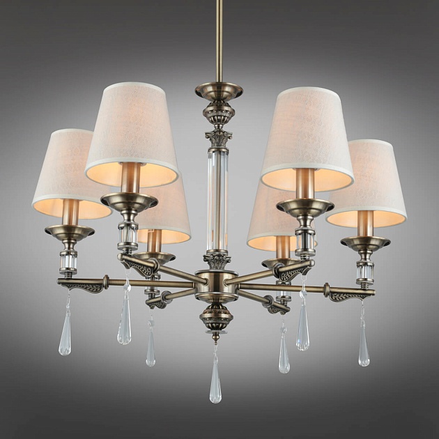 Подвесная люстра Omnilux Rivoli OML-64213-06 изображение 7 Подвесная люстра Omnilux Rivoli OML-64213-06 Фото № 7