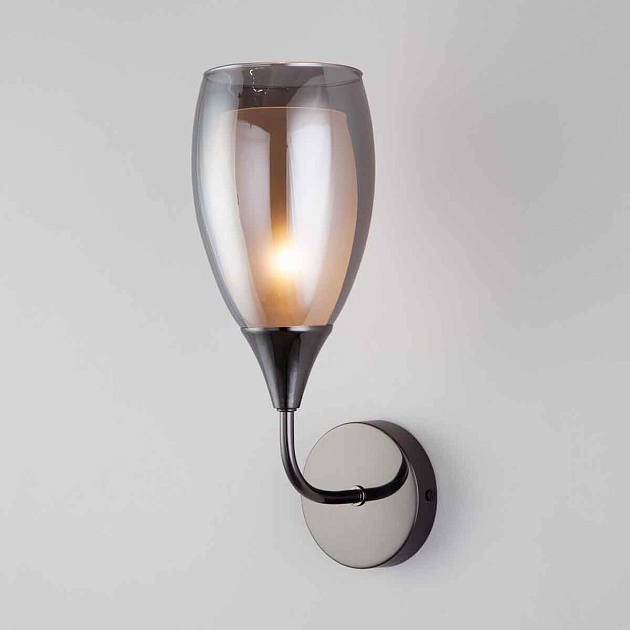 Настенный светильник Eurosvet Cosmic 50285/1 черный жемчуг Фото № 