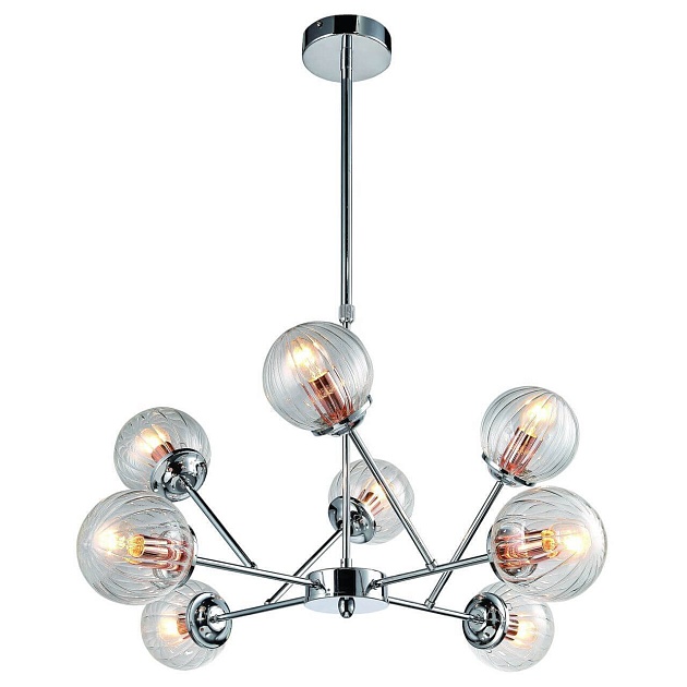 Подвесная люстра Arte Lamp Arancia A9276LM-8CC Фото № 
