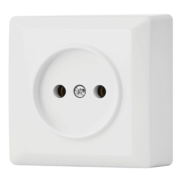 Розетка 2P Vesta-Electric Mega белый FRZ00030101BEL Фото № 