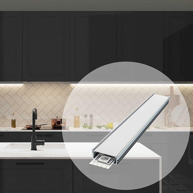 Профиль с рассеивателем Apeyron 08-10 Фото № 15