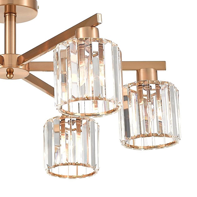 Потолочная люстра Escada Adorn 692/6P Сopper изображение 2 Потолочная люстра Escada Adorn 692/6P Сopper Фото № 2