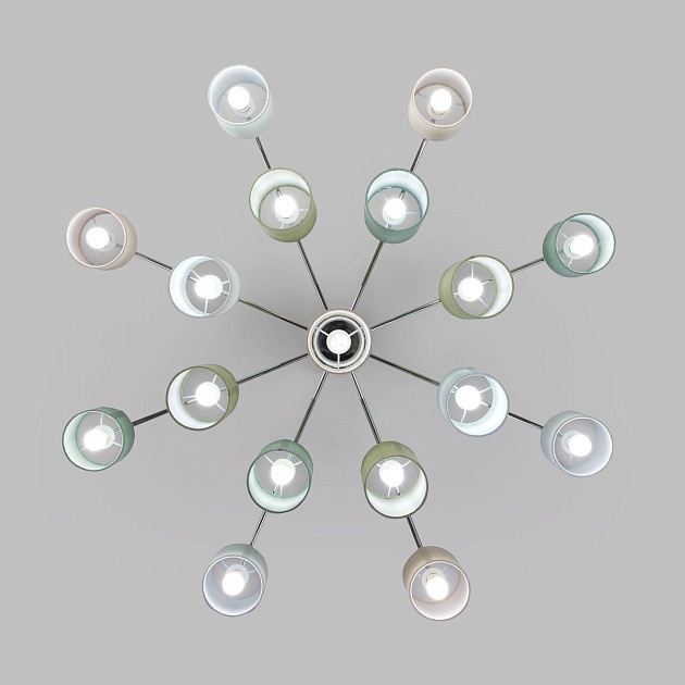 Подвесная люстра Eurosvet Pastel 60152 хром изображение 3 Подвесная люстра Eurosvet Pastel 60152 хром Фото № 3