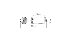 Профиль Arlight POLI-2000 ANOD 021738 4
