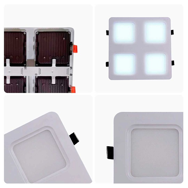 Встраиваемый светодиодный светильник Apeyron 42-022 изображение 12 Встраиваемый светодиодный светильник Apeyron 42-022 Фото № 12