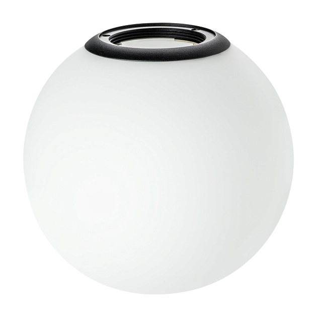 Плафон с черным металлическим кольцом Lightstar Teta 595110 Фото № 