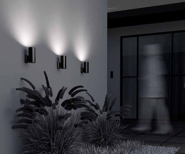 Уличный настенный светильник Maytoni Bowery O583WL-01B изображение 3 Уличный настенный светильник Maytoni Bowery O583WL-01B Фото № 3