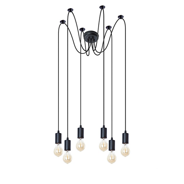 Подвесная люстра Arte Lamp Bender A4322SP-6BK изображение Подвесная люстра Arte Lamp Bender A4322SP-6BK Фото №