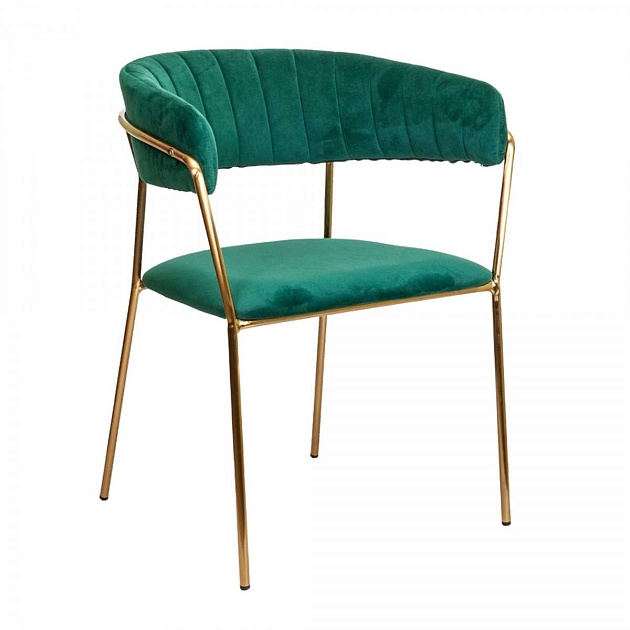 Кресло AksHome Geneva зеленый, велюр 62673 Фото № 