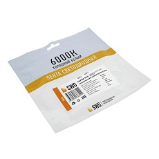 Светодиодная лента SWG 13W/m 126LED/m 2835SMD холодный белый 5M 005852 3