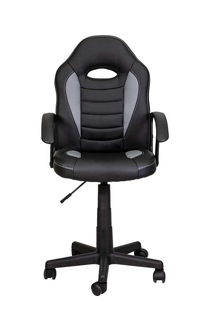 Игровое кресло AksHome Race серый, экокожа 62969 изображение 3 Игровое кресло AksHome Race серый, экокожа 62969 Фото № 3