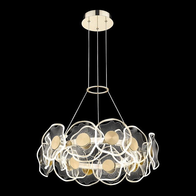 Подвесная светодиодная люстра Wertmark HELENA WE453.18.303 изображение Подвесная светодиодная люстра Wertmark HELENA WE453.18.303 Фото №